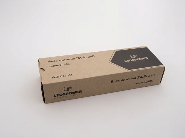 Блок питания LEDS POWER 250Вт 24В BLACK 003054 Фото № 1