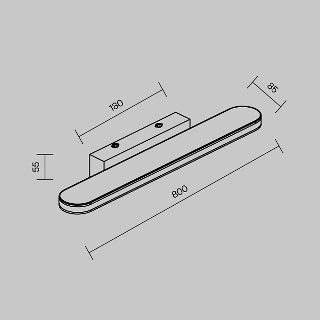 Подсветка для зеркал Maytoni Epic MIR009WL-L16CH4K Фото № 2