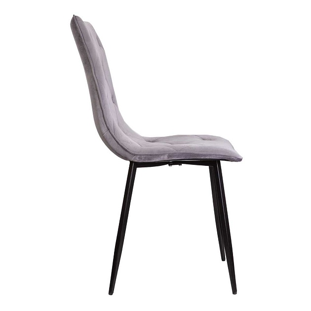 Кухонный стул AksHome Mira светло-серый, велюр 67049 Фото № 4