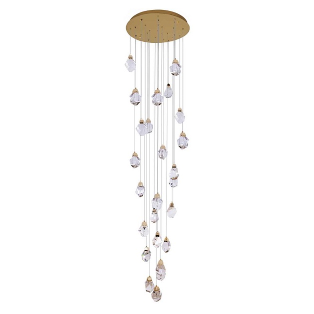 Подвесная светодиодная люстра Modelux ML.88971.25 GD Фото № 1