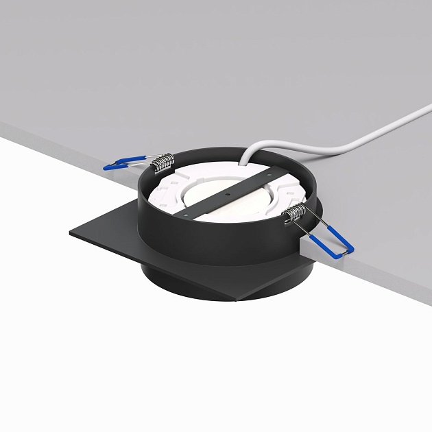 Встраиваемый светильник Denkirs Flat DK2091-BK Фото № 2