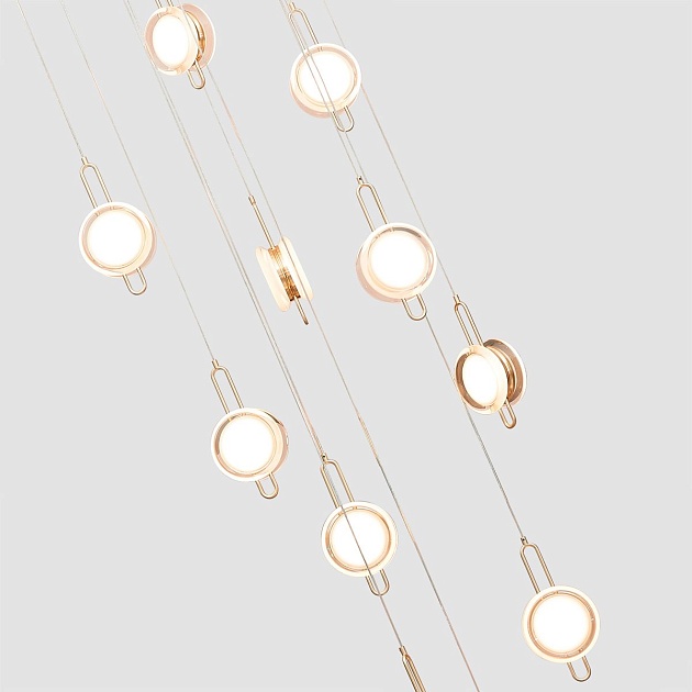 Подвесная светодиодная люстра Favourite Yo-yo 4334-32P изображение 3 Подвесная светодиодная люстра Favourite Yo-yo 4334-32P Фото № 3