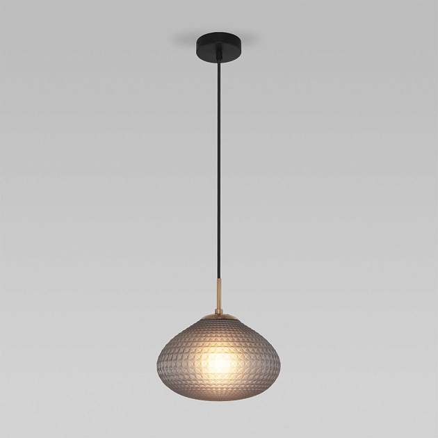 Подвесной светильник Eurosvet Gem 50263/1 серый изображение 1 Подвесной светильник Eurosvet Gem 50263/1 серый Фото № 1