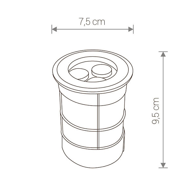 Ландшафтный светодиодный светильник Nowodvorski Picco Led 9104 Фото № 2