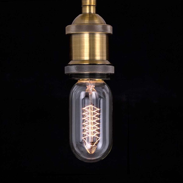 Лампа накаливания E27 60W 2600K прозрачная T4524C60 Фото № 3