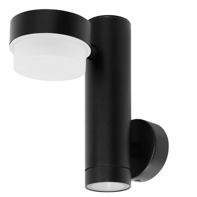 Уличный настенный светильник Arte Lamp BUDAPEST A2362AL-2BK Фото № 1