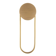 Настенный светодиодный светильник Crystal Lux Nina AP18W Led Brass 3