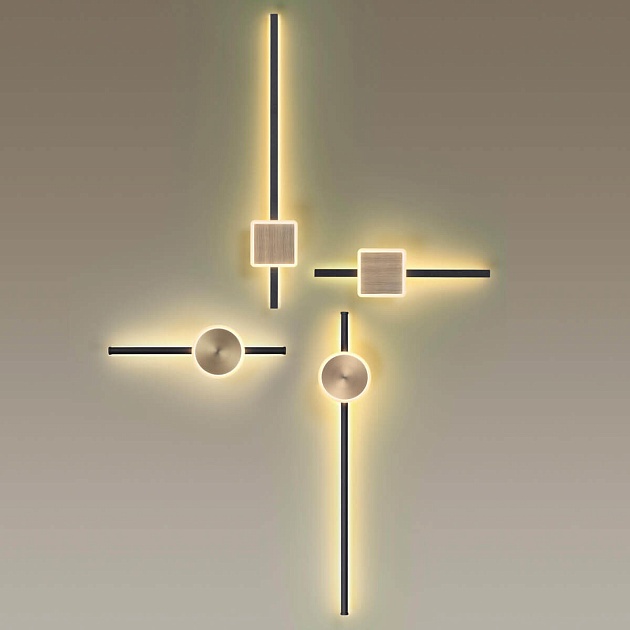 Настенный светодиодный светильник Odeon Light Hightech Stilo 4256/18WL Фото № 5