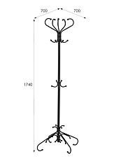 Напольная вешалка Мебелик М 5 001818 2