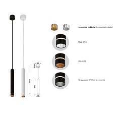 Подвесной светильник Mantra Split 8878 5