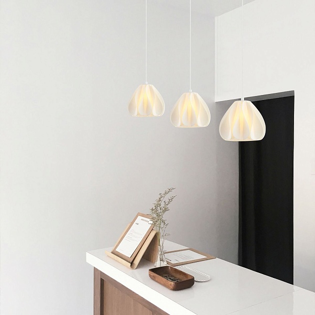 Подвесной светильник Eurosvet Sinki 30187/1 белый изображение 6 Подвесной светильник Eurosvet Sinki 30187/1 белый Фото № 6