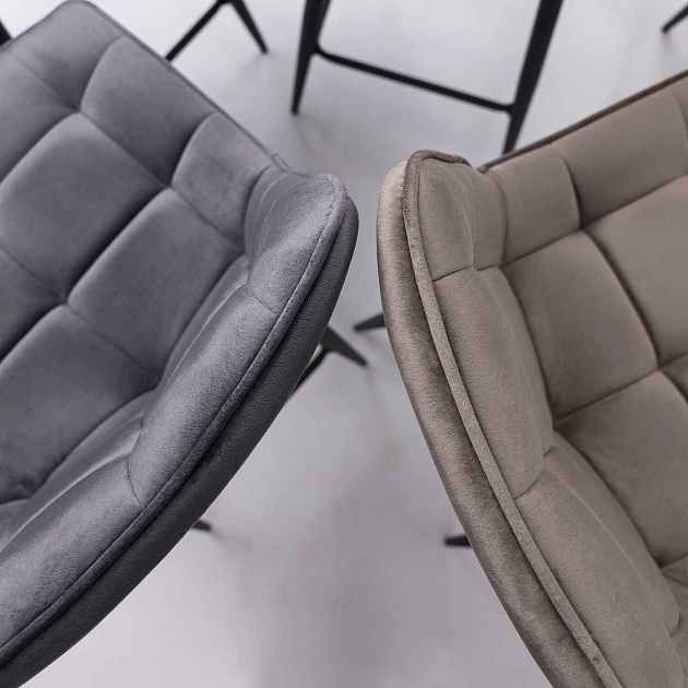 Полубарный стул AksHome Linx бежевый, велюр 86207 изображение 7 Полубарный стул AksHome Linx бежевый, велюр 86207 Фото № 7