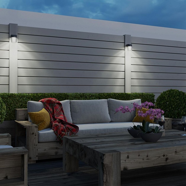 Уличный настенный светодиодный светильник Novotech Street Estima 359293 Фото № 6