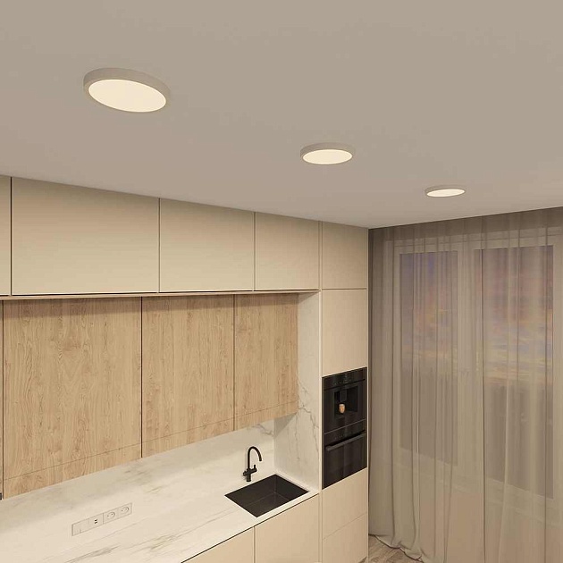 Накладной светильник Denkirs THIN DK6520-WH Фото № 4