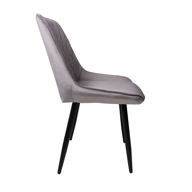 Кухонный стул AksHome Nika светло-серый, велюр 72320 Фото № 6