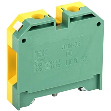 Зажим наборный ЗНИ-35PEN 35мм2 (JXB-земля) IEK YZN20-035-K52