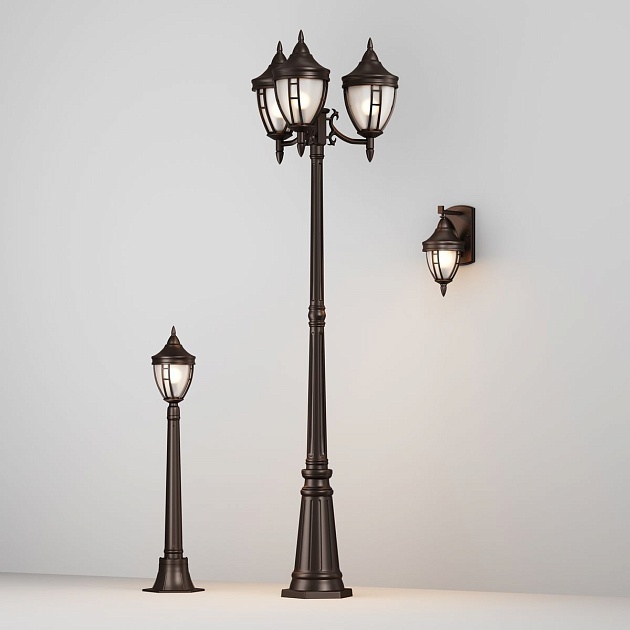 Уличный настенный светильник Maytoni Novara O027WL-01B Фото № 4