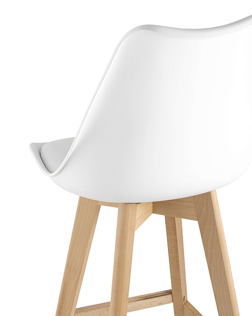 Барный стул Stool Group Frankfurt белый Y815A-75CM white Фото № 5
