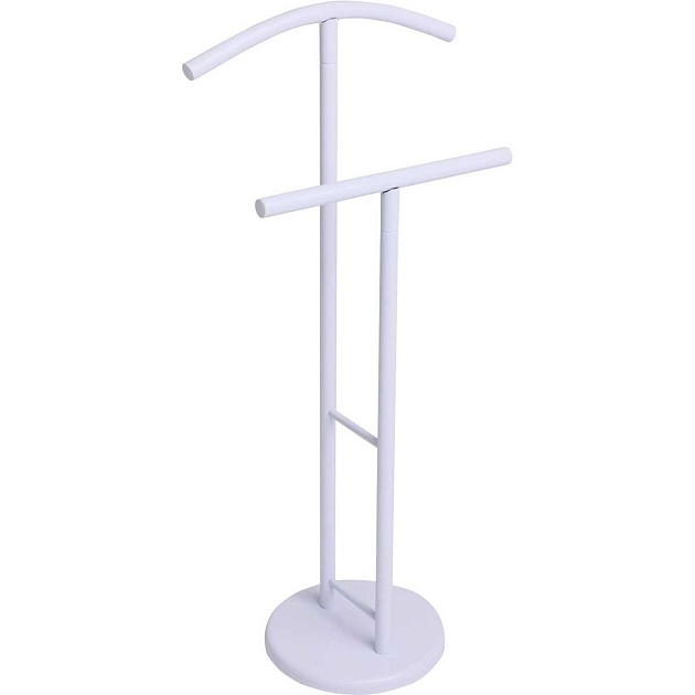 Костюмная вешалка AksHome Milo белый, металл 77621 изображение 1 Костюмная вешалка AksHome Milo белый, металл 77621 Фото № 1