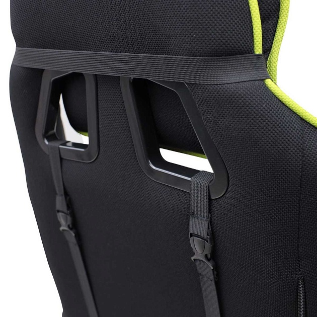 Игровое кресло AksHome Infiniti зеленый + черный, ткань 83804 Фото № 7