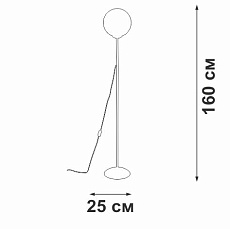 Торшер Vitaluce V2842-0/1P 2