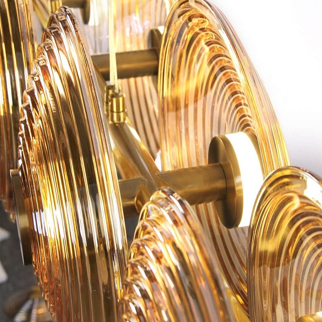 Подвесной светодиодный светильник Favourite Whirlpool 4571-10P изображение 6 Подвесной светодиодный светильник Favourite Whirlpool 4571-10P Фото № 6