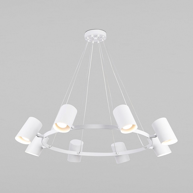 Подвесная люстра Eurosvet Splay 70147/8 белый Фото № 1