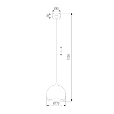 Подвесной светильник TK Lighting 10167 Zoe 1