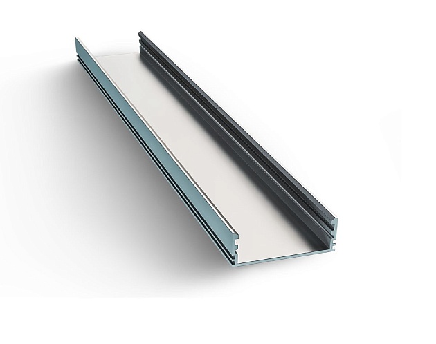 Профиль универсальный с рассеивателем серебро 1м. Apeyron 08-15 Фото № 8