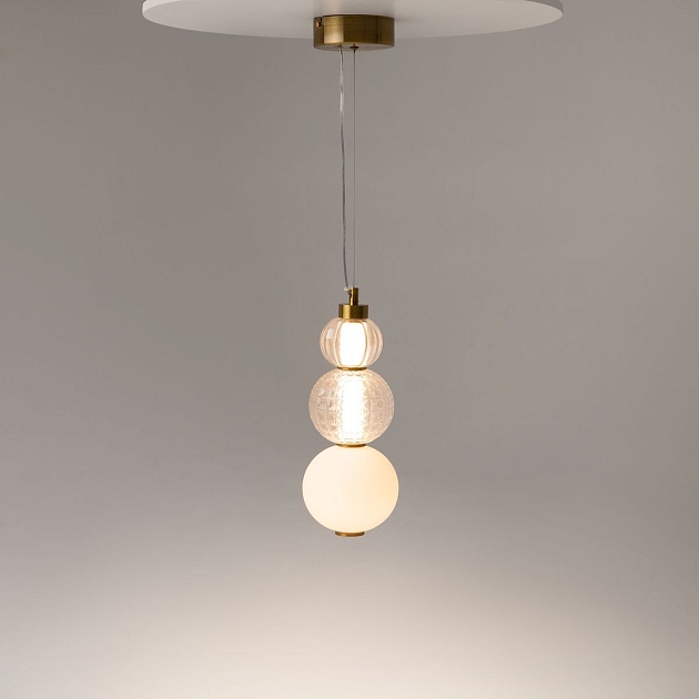 Подвесной светодиодный светильник Maytoni Collar P069PL-L16G3K Фото № 8