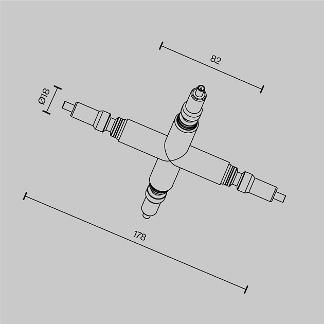Коннектор Maytoni Technical CA008TX-BS Фото № 6