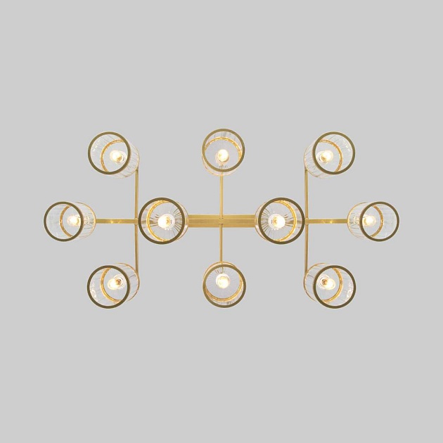 Потолочная люстра Eurosvet 60144/10 золото Фото № 4