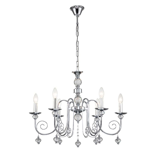 Подвесная люстра Escada Shine 678/6PL Chrome изображение 4 Подвесная люстра Escada Shine 678/6PL Chrome Фото № 4