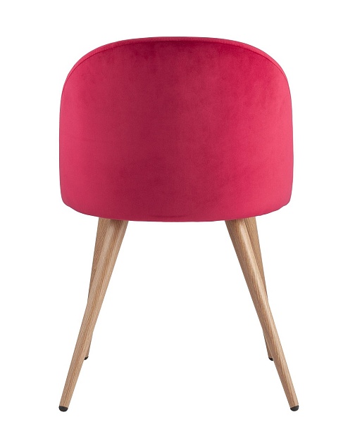 Кухонный стул Stool Group Лион велюр красный DC-69030 HLR-37 Фото № 4