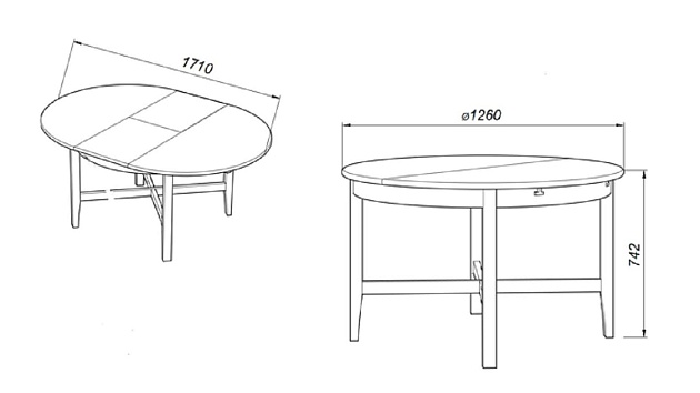 Кухонный стол Шведский Стандарт Кантри 410025002300 Фото № 2