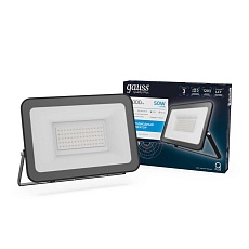 Прожектор светодиодный Gauss Qplus 50W 6500К 613511350 1