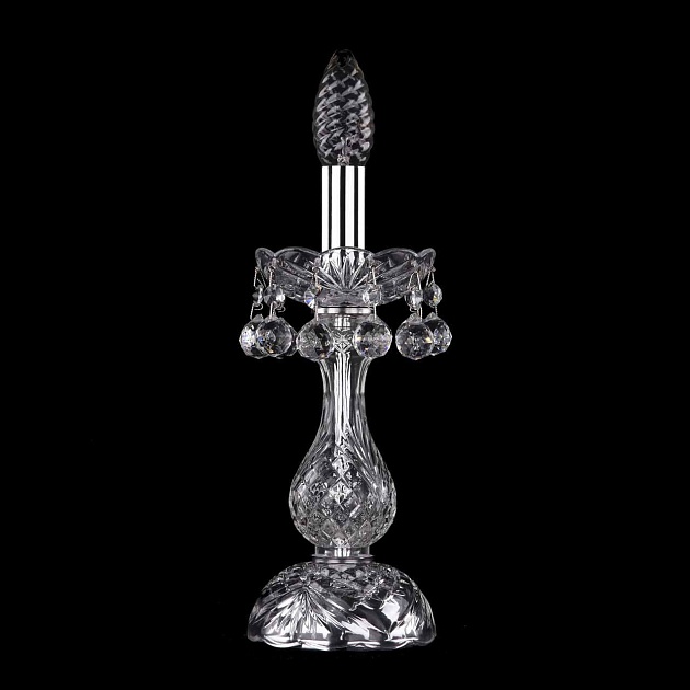 Настольная лампа Bohemia Ivele 1409L/1-27 Ni Фото № 1