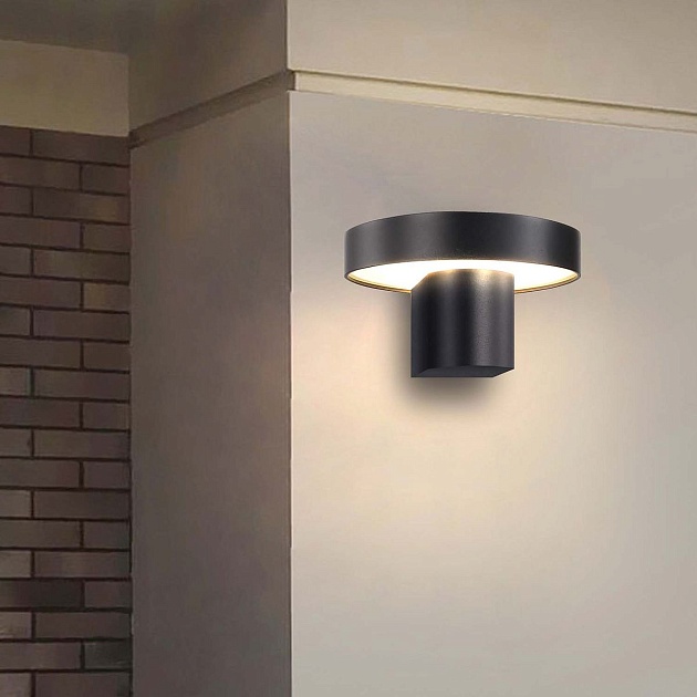 Уличный настенный светодиодный светильник Favourite Grybas 4640-1W изображение 5 Уличный настенный светодиодный светильник Favourite Grybas 4640-1W Фото № 5