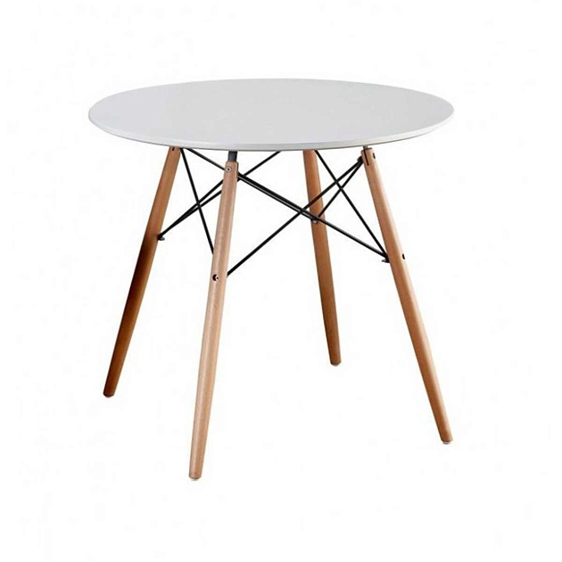 Кухонный стол AksHome Leila белый, мдф 38182 Фото № 1