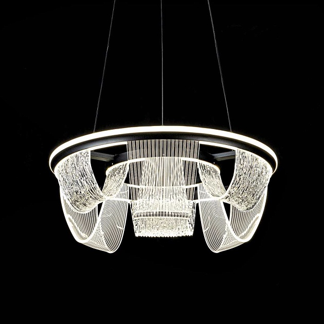 Подвесной cветильник LED4U L7706-460 BK изображение 6 Подвесной cветильник LED4U L7706-460 BK Фото № 6