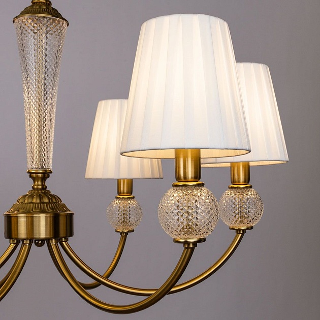 Подвесная люстра Arte Lamp Gracie A7301LM-6PB Фото № 5