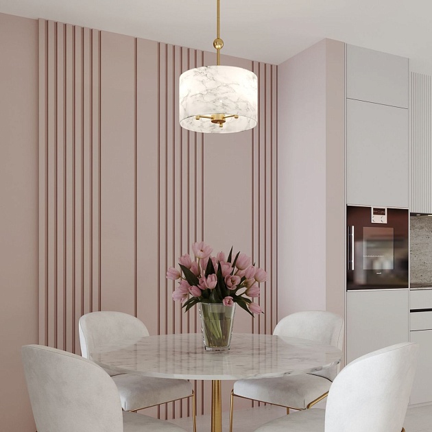 Подвесная люстра Eurosvet Brume 60174/3 латунь a069023 Фото № 7