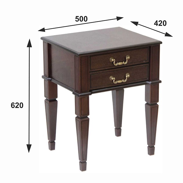 Тумбочка Мебелик Васко В 118Н 001289 изображение 3 Тумбочка Мебелик Васко В 118Н 001289 Фото № 3