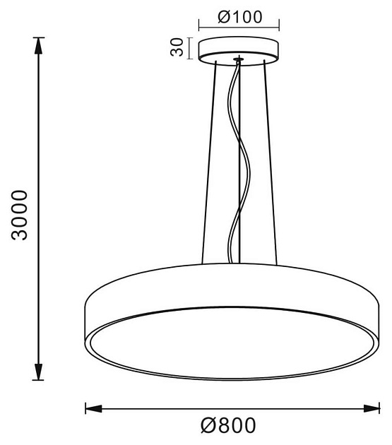 Подвесной светодиодный светильник Deko-Light Menkar 342209 Фото № 2