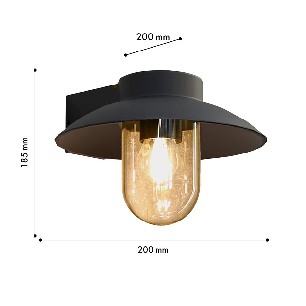 Уличный настенный светильник Favourite Lock 4384-1W Фото № 2