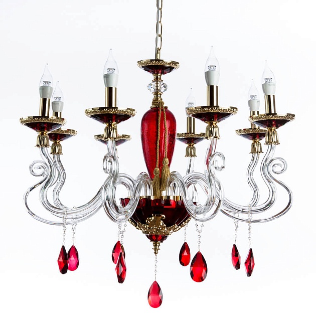 Подвесная люстра Divinare Simona 5125/10 LM-8 Фото № 1