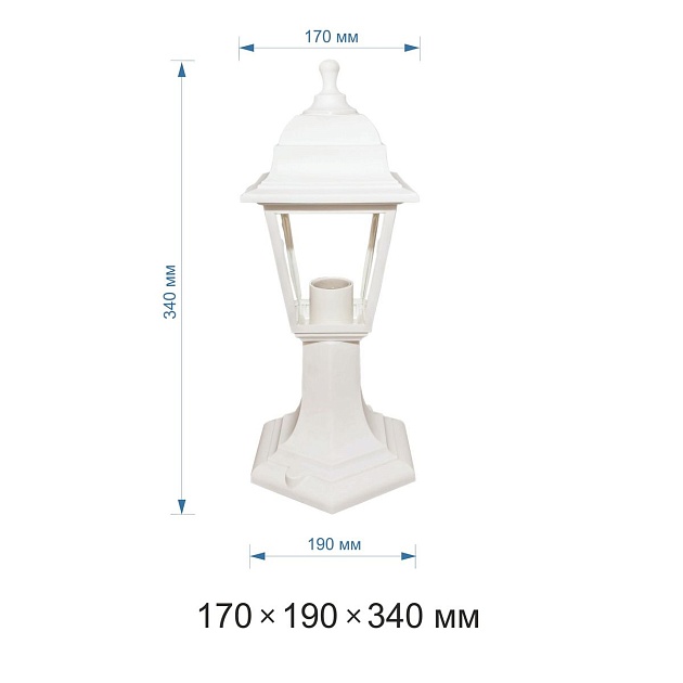 Уличный светильник Apeyron Оскар 11-12бел Фото № 2