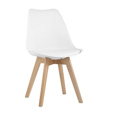 Кухонный стул Stool Group FRANKFURT белый дер. Ножки Y863 white