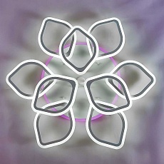 Потолочная светодиодная люстра Citilux Ромби Смарт CL236A190E 2