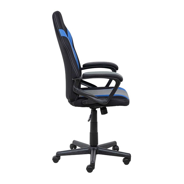 Игровое кресло AksHome Flaviy черный/серый/синий, ткань 86380 изображение 11 Игровое кресло AksHome Flaviy черный/серый/синий, ткань 86380 Фото № 11